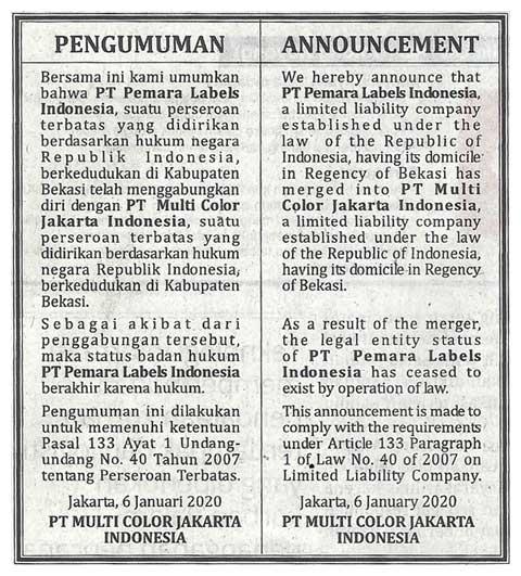 iklan_koran_media_indonesia_pengumuman_penggabungan_perusahaan